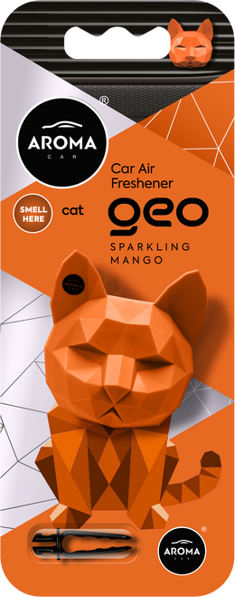 AROMA CAR GEO CATS-SPARKLING MANGO