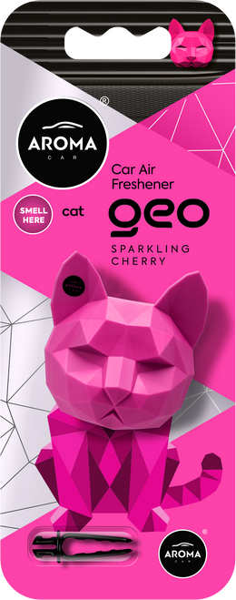 AROMA CAR GEO CATS-SPARKLING CHERRY