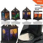 LANTERNA HALLOWEEN LED CM.6,5X6,5X12,5 BATT.1XCR2032 INCLUSE