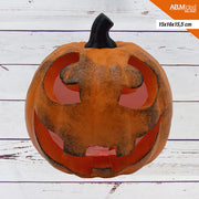 ZUCCA CON LED HALLOWEEN CM.15X16X15,5