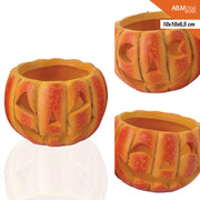 ZUCCA PORTACANDELA HALLOWEEN CM.9,5X9,5X6,5