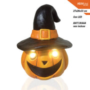 ZUCCA HALLOWEEN LED CM.26,6X25,7X33 BATT.3XAAA NON INCLUSE