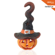 ZUCCA CON CAPPELLO HALLOWEEN CM.12,5X9,7X21