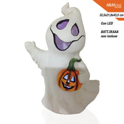 FANTASMA ALLOWEEN LED CM.32,5X21,8X43,5 BATT.3XAAA NON INCLU