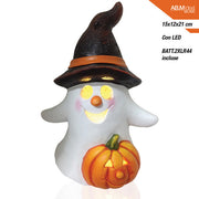 FANTASMA HALLOWEEN LED CM.15X11,7X21 BATT.2XLR44 INCLUSE