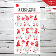 STICKER NATALE CON GLITTER CM.19X10,5