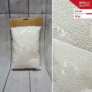BUSTA PALLINE POLISTIROLO 43GR.DIAM.0,2 CM.
