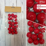 MAZZETTINI BACCHE PZ.18/ROSSO