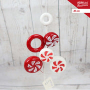 STELO CANDY ROSSO BIANCO CM.30