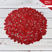 TOVAGLIETTA TONDA PVC DIAM.38 ROSSO