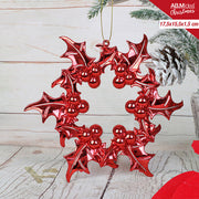 APPENDINO FOGLIE CM.17,5X15,5X1,5 ROSSO