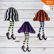 FESTONI HALLOWEEN CARTA CM.30 PZ.3