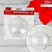 SFERA TRASPARENTE DIAM.10 CM