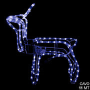 TUBO LUMINOSO RENNA 11 MT CON MOVIMENTO 53.5X95X110 CM