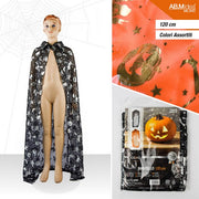 MANTELLO HALLOWEEN 2 COLORI CM.120