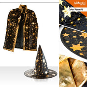 SET CAPPELLO E MANTELLO HALLOWEEN 2 COLORI