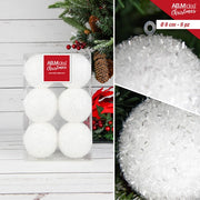CONFEZIONE PALLINE BIANCHE CM.8 PZ.6