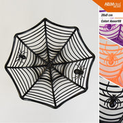CESTO PORTATUTTO HALLOWEEN RAGNO DIAM.28X8