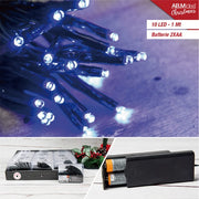 LUCCIOLE LED 10L. CM.100 30 BATT.2XAA