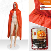MANTELLO ROSSO ADULTO CM.150