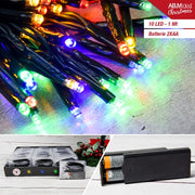 LUCCIOLE LED 10L. CM.100 30 BATT.2XAA