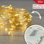 LUCI COPPER LED BATTERIA C/GIOCHI E TIMER