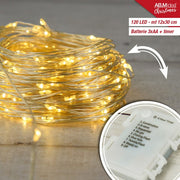 LUCI COPPER LED BATTERIA C/GIOCHI E TIMER