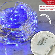 LUCI COPPER LED BATTERIA C/GIOCHI E TIMER