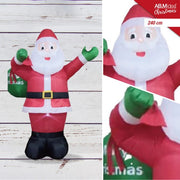 BABBO NATALE GONFIABILE