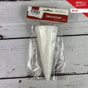 CONO IN POLIFOAM PZ.1 H.20 CM DIAM.