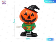 GIOCATTOLO DA ZUCCA DI HALLOWEEN CHE CAMMINA E SCUOTE LA TES