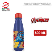 AVENGERS SEVEN WONDERS BORRACCIA IN ALLUMINIO 600ML DAILY