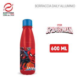 SPIDERMAN MOVING TARGET BORRACCIA IN ALLUMINIO 600ML DAILY