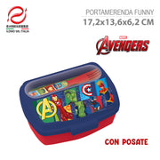 AVENGERS SEVEN WONDERS FUNNY PORTAMERENDA CON POSATE