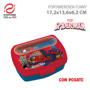 SPIDERMAN MOVING TARGET FUNNY PORTAMERENDA CON POSATE