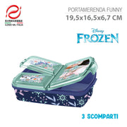 FROZEN SNOWY TALE FUNNY PORTAMERENDA MULTISCOMPARTO