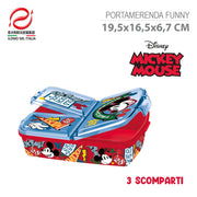 MICKEY TRUE CHAMPIONS FUNNY PORTAMERENDA MULTISCOMPARTO