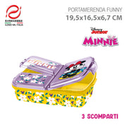 MINNIE SUNSHINE FUNNY PORTAMERENDA MULTISCOMPARTO