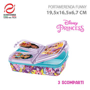 PRINCESS COURAGEOUS HEART FUNNY PORTAMERENDA MULTISCOMPARTO