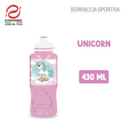 UNICORN RAINBOW BORRACCIA IN ALLUMINIO 400ML SILVER