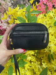 Mini borsa extra compatta in ecopelle – 9 colori disponibili