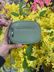 Mini borsa extra compatta in ecopelle – 9 colori disponibili