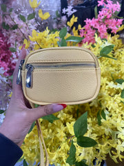 Mini borsa extra compatta in ecopelle – 9 colori disponibili