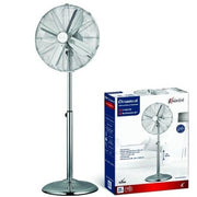 VENTILATORE CROMATO 60W C/PIANTANA CM.140