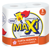 FORMATO CONVENIENZA 40 ROTOLI CARTA IGIENICA 4R 3V PESCA 