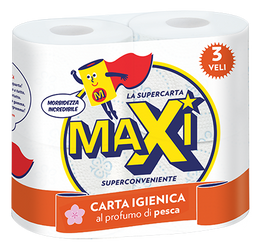 FORMATO CONVENIENZA 40 ROTOLI CARTA IGIENICA 4R 3V PESCA 