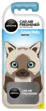 AROMA CAR REAL CATS-HAPPY