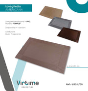 TOVAGLIETTA AMERICANA PVC D.38 CM