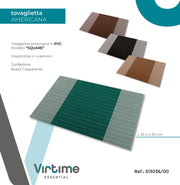TOVAGLIETTA AMERICANA PVC 45X30CM 