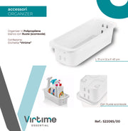 ORG-27 ORGANIZER C/RUOTE PP-B.CO 17X47X12